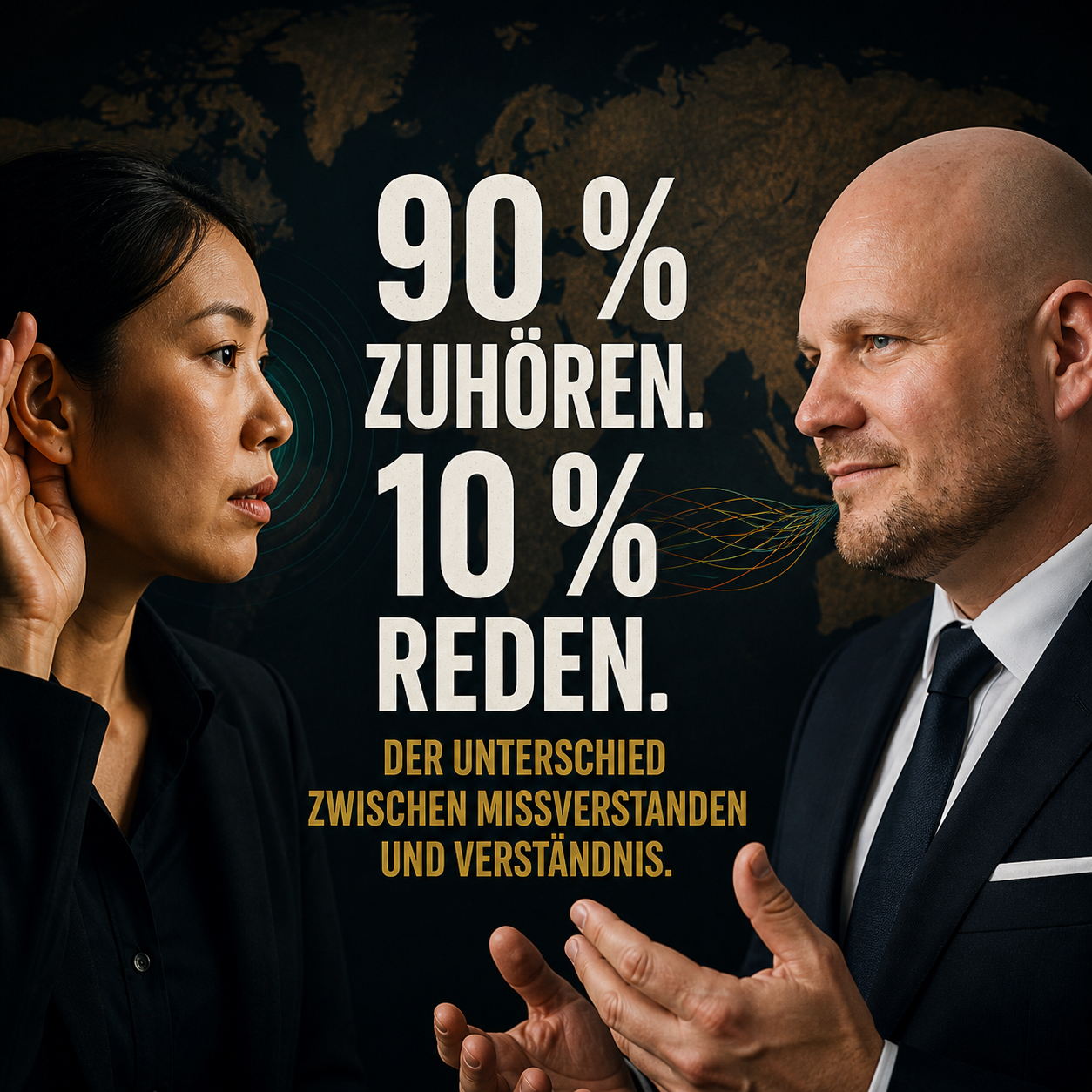 Warum Kommunikation zwischen Kulturen 90 % Zuhören bedeutet