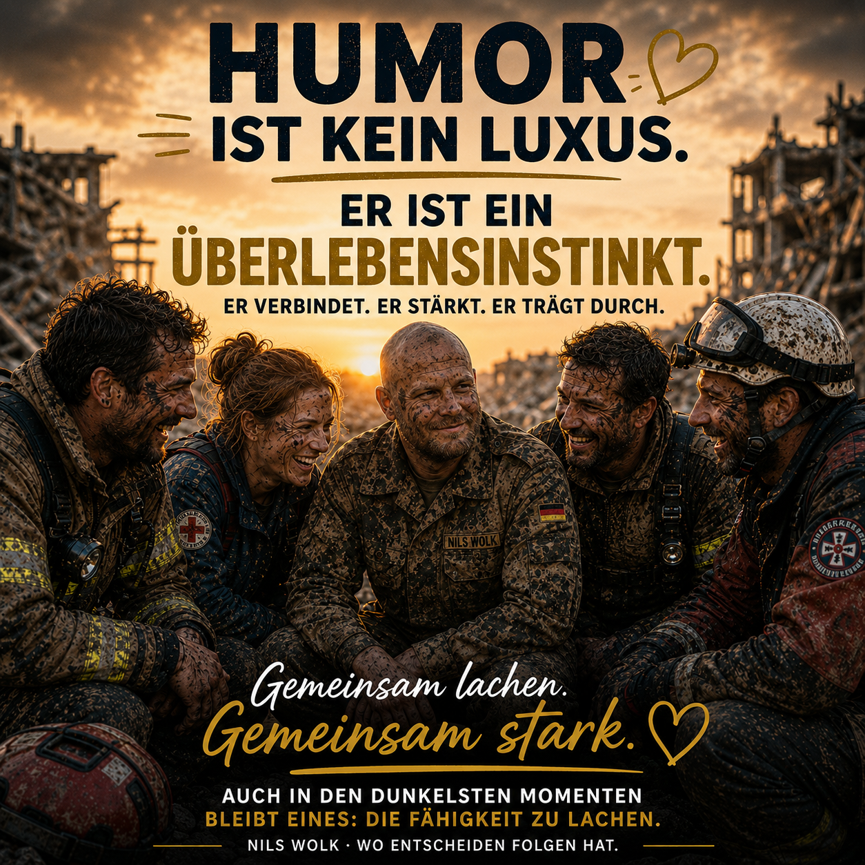 Warum Humor ein Überlebensinstinkt ist